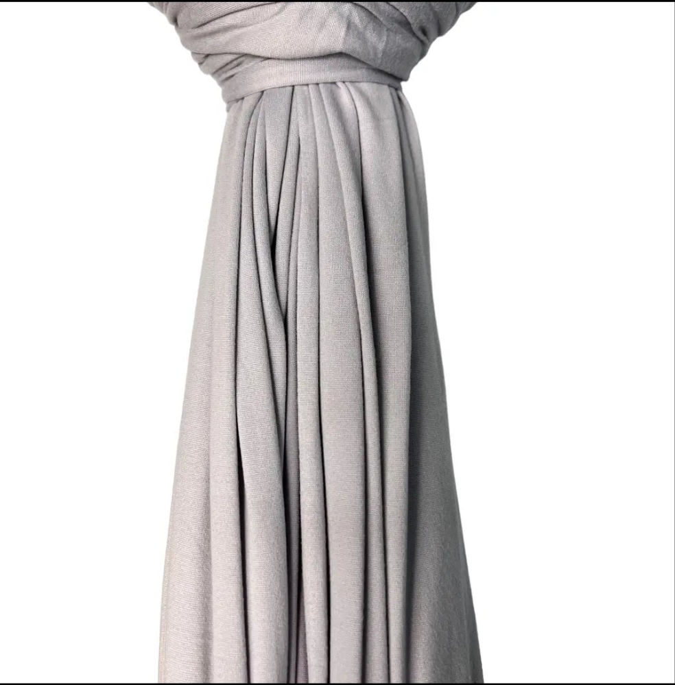 Großer Jersey-Hijab aus feinem Jersey, B:95cmxL:180cm