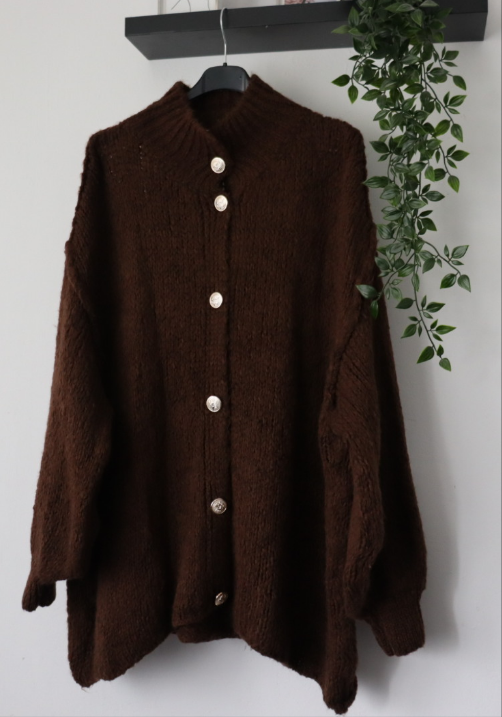 Damen Strickjacke mit knöpfen