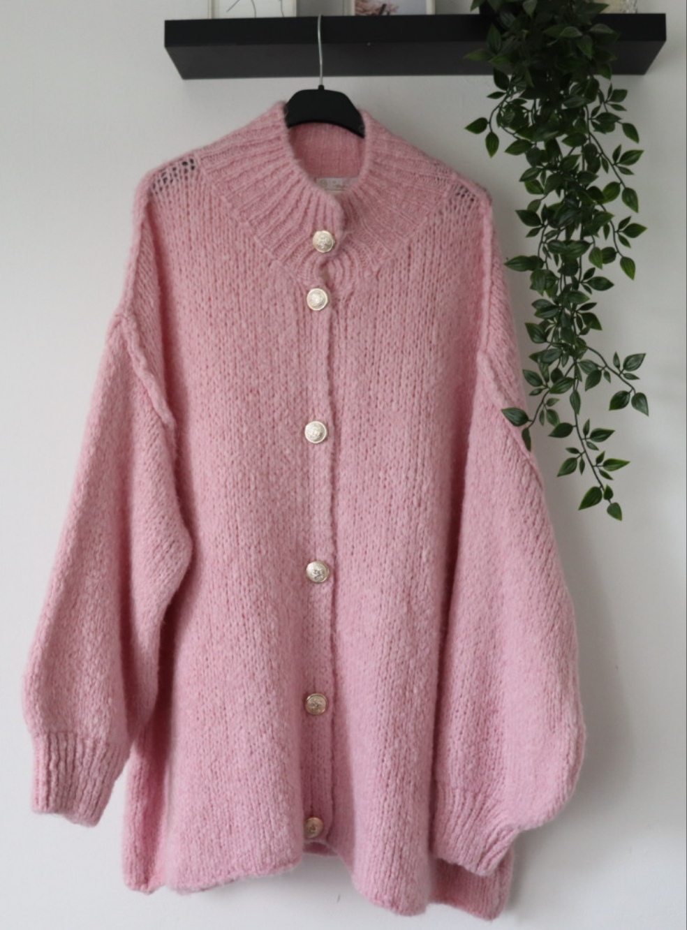 Damen Strickjacke mit knöpfen