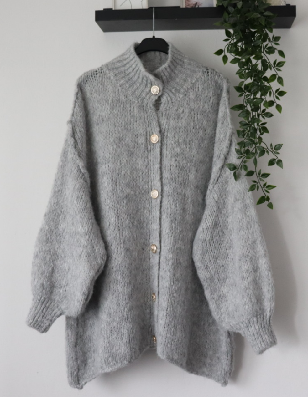 Damen Strickjacke mit knöpfen