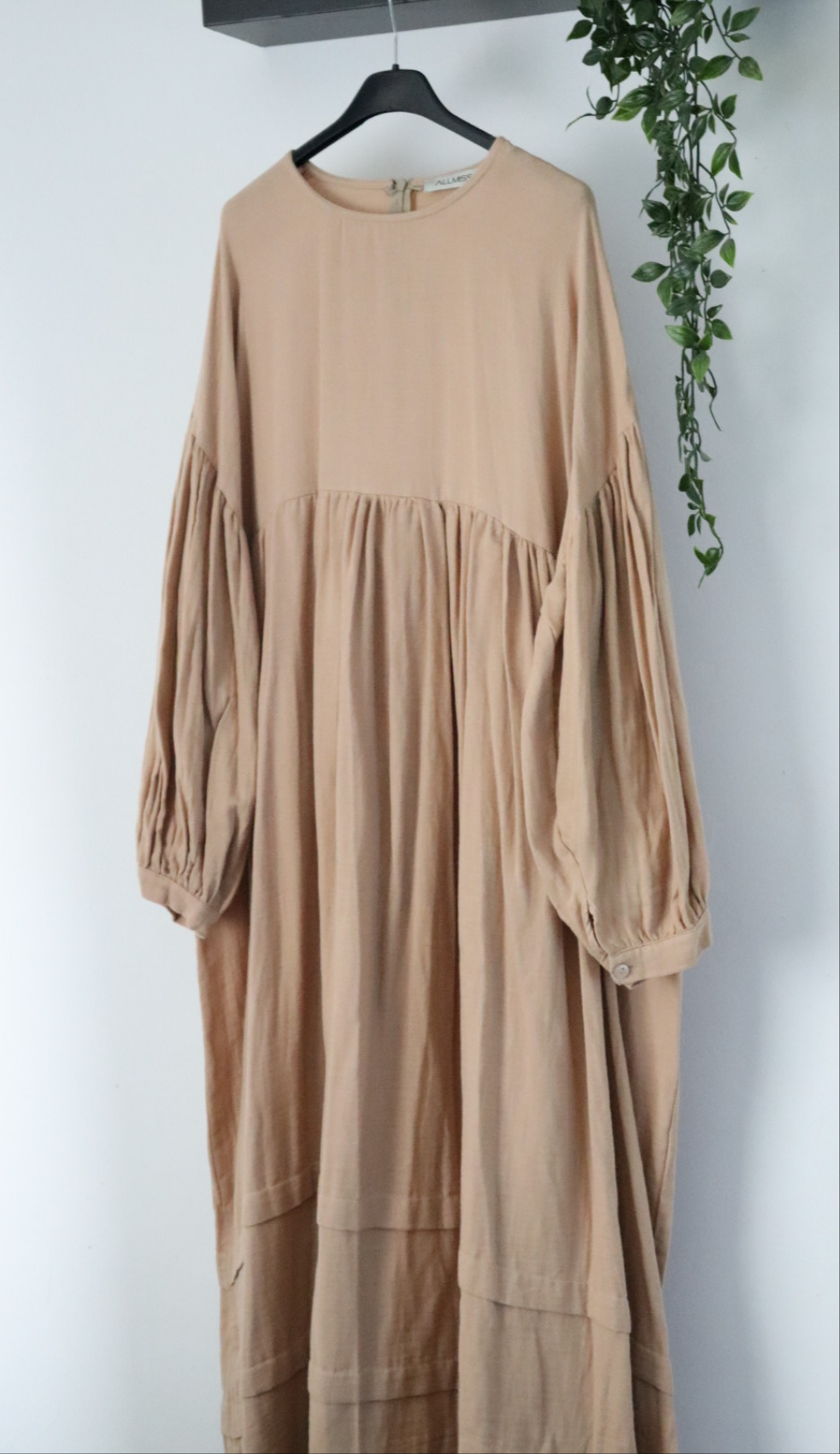 Damen Kleid aus Musselin-Stoff