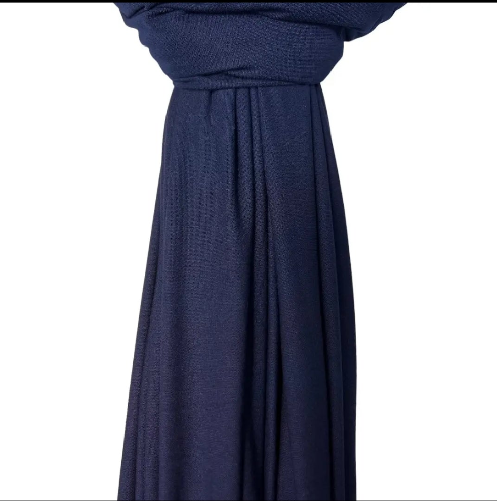 Großer Jersey-Hijab aus feinem Jersey,B:95cmxL:180cm