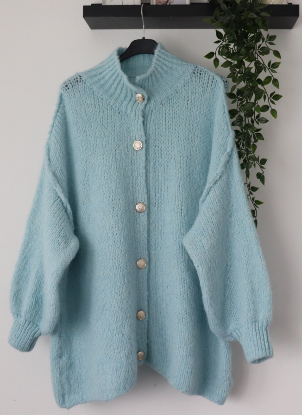 Damen Strickjacke mit knöpfen