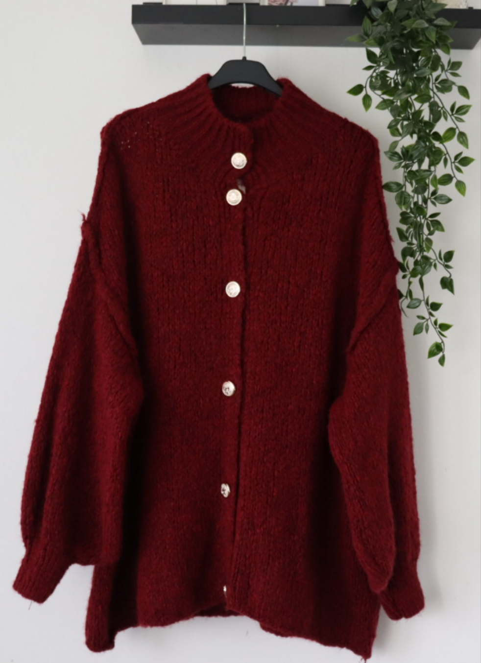 Damen Strickjacke mit knöpfen