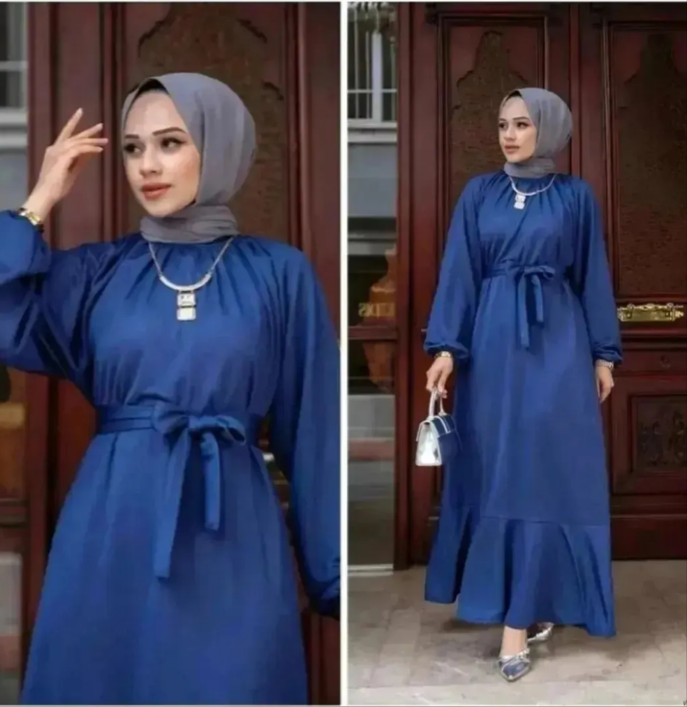 Damen Kleid mit Rüschen