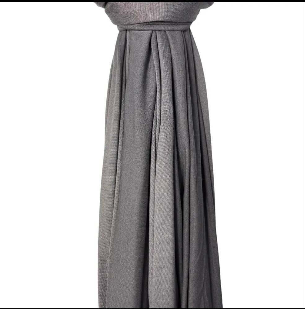 Großer Jersey-Hijab aus feinem Jersey,B:95cmxL:180cm