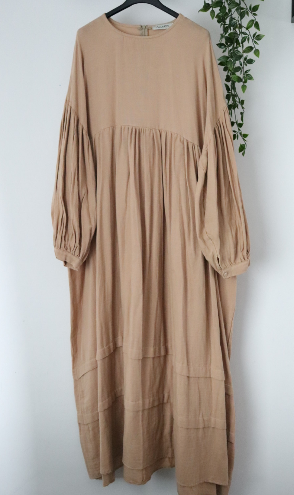 Damen Kleid aus Musselin-Stoff