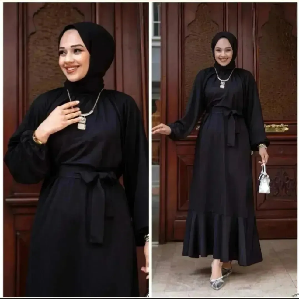 Damen Kleid mit Rüschen