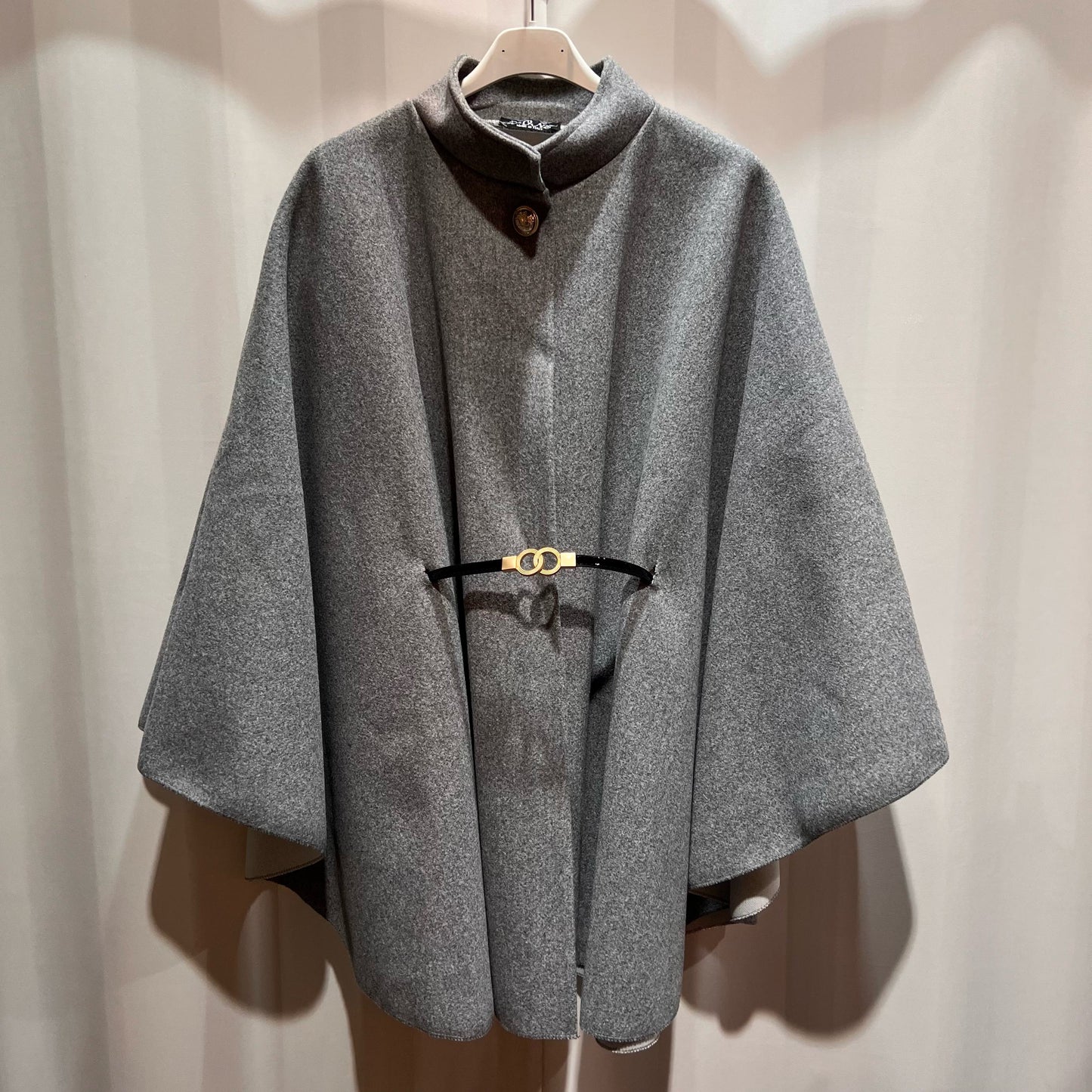 Damen Cape mit Gürtel