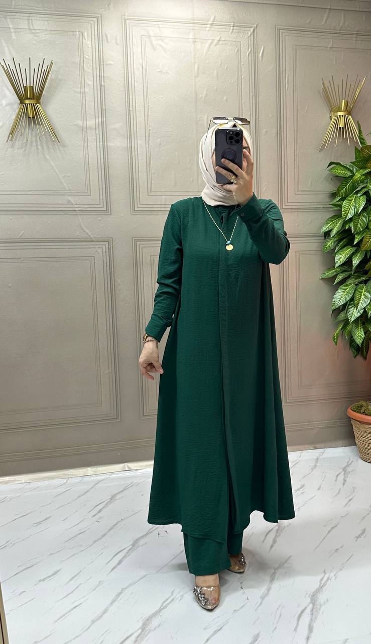 Damen Zweiteiler,Tunika/Hose Set