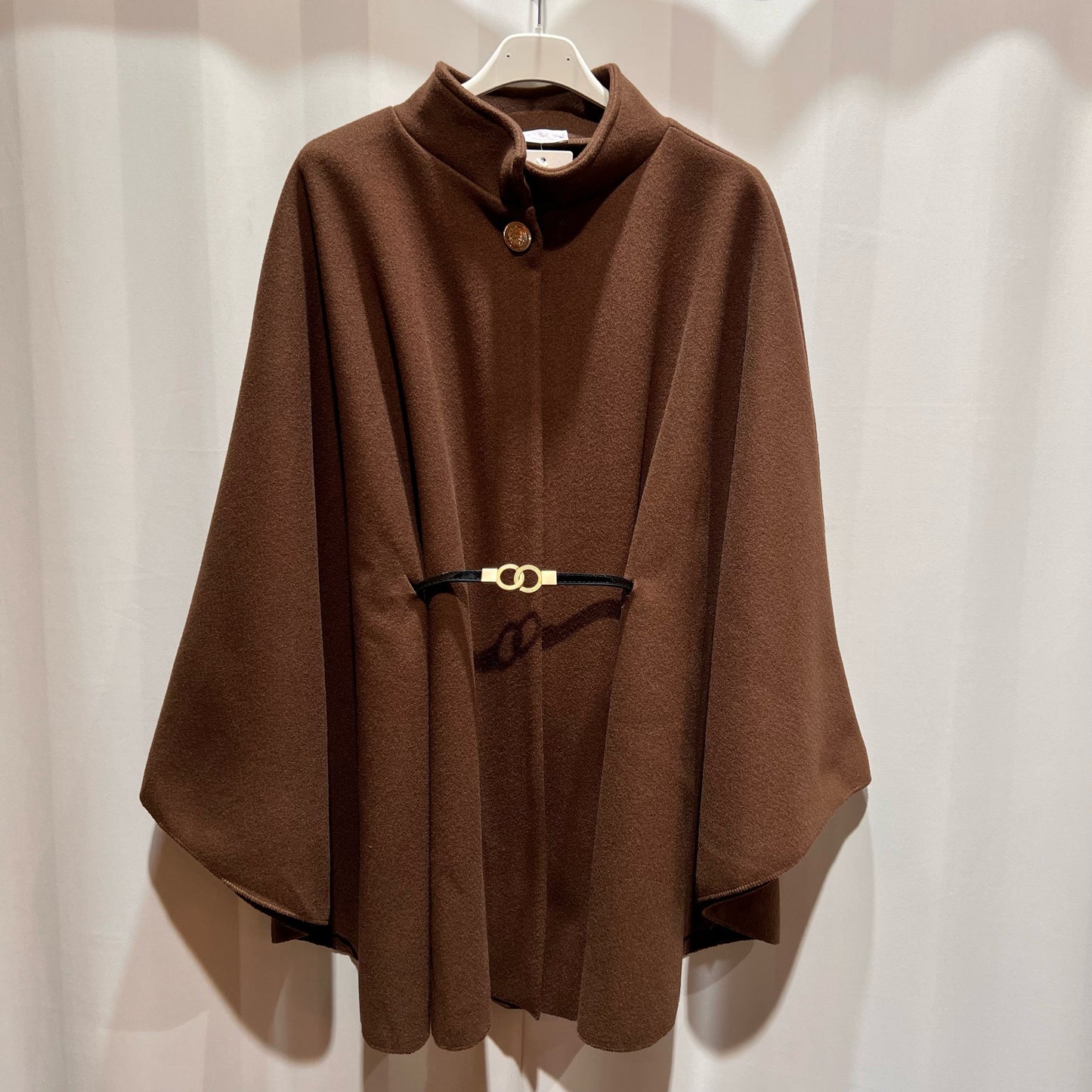Damen Cape mit Gürtel
