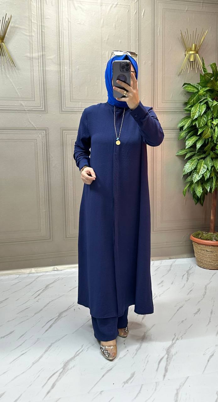 Damen Zweiteiler,Tunika/Hose Set