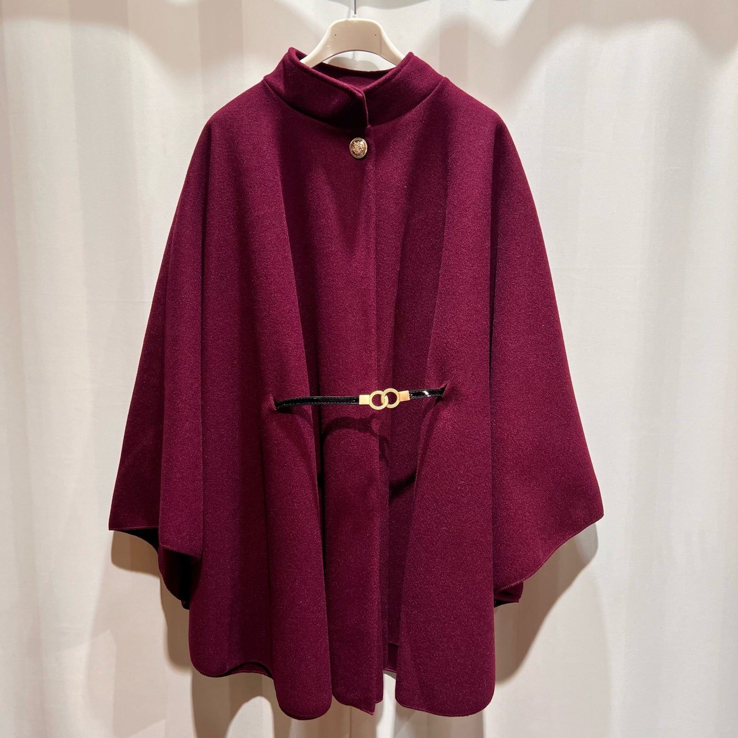 Damen Cape mit Gürtel