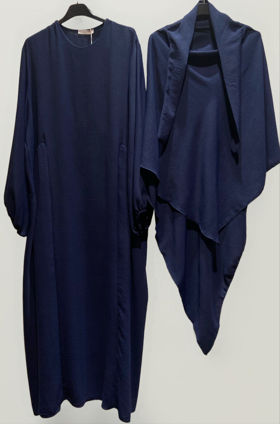 Damen Zweiteiler, Abaya mit Khimar 2er Set