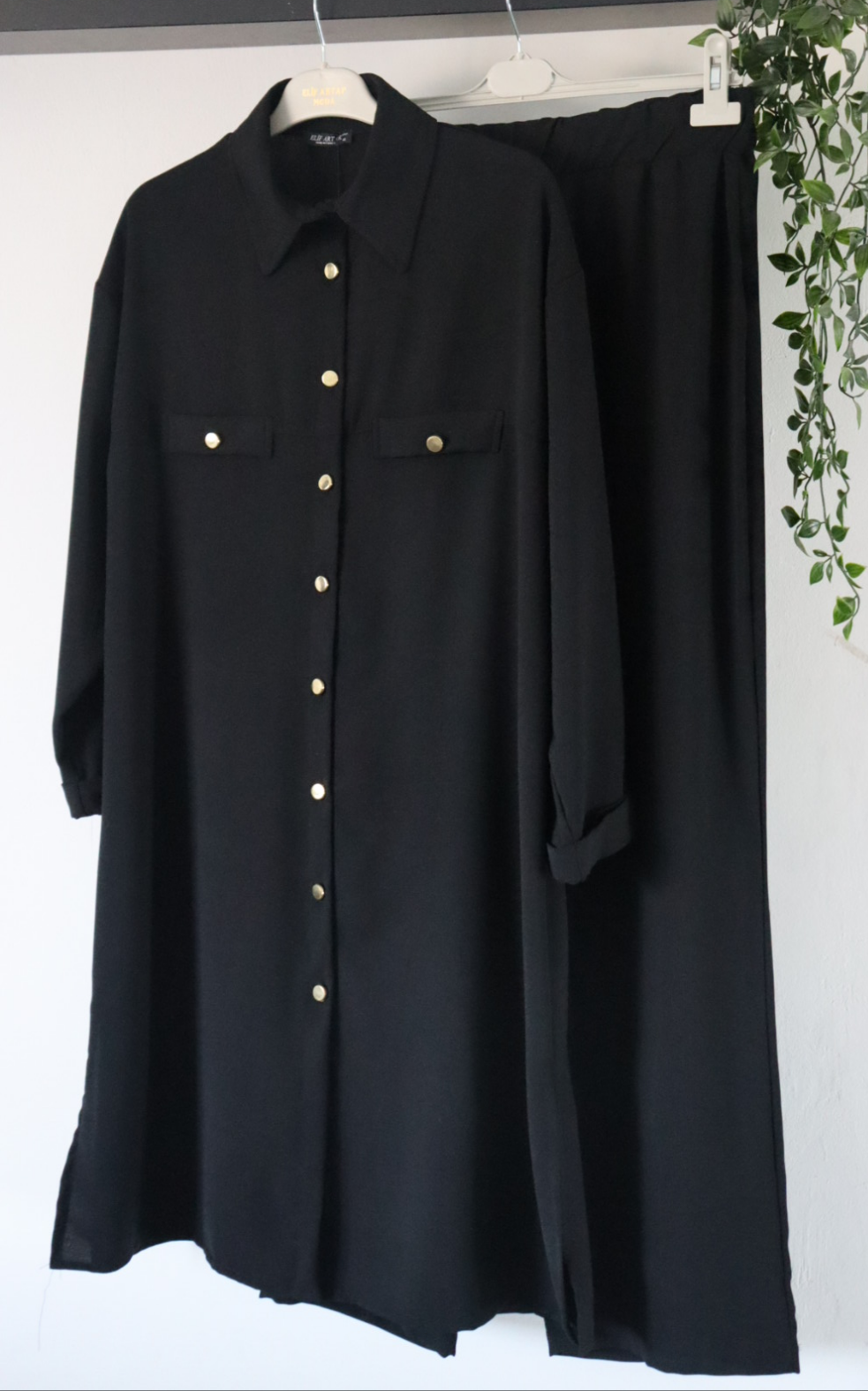 Damen Zweiteiler,kurze Tunika/Hose Set