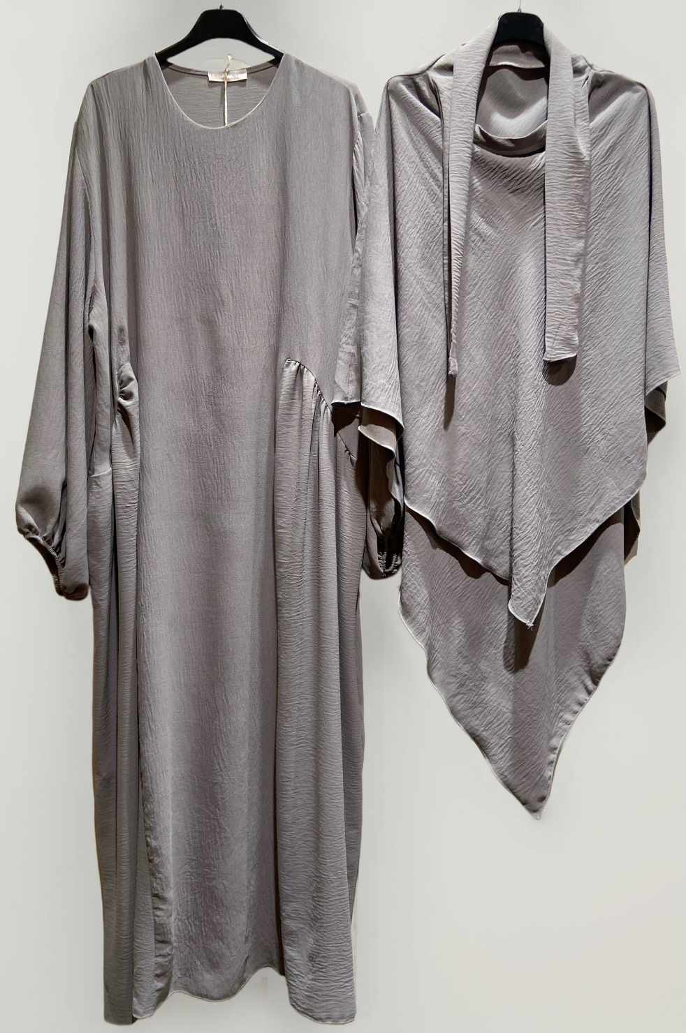 Damen Zweiteiler, Abaya mit Khimar 2er Set