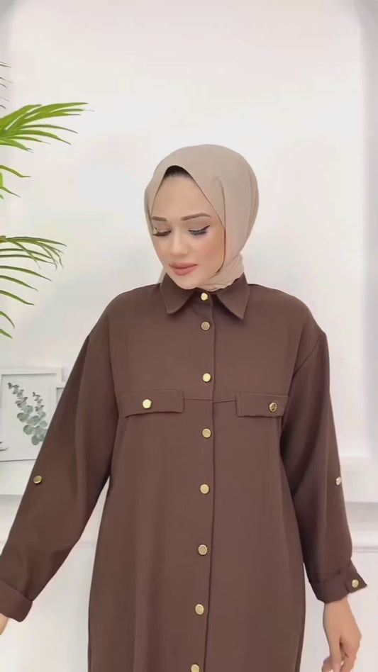 Damen Zweiteiler,kurze Tunika/Hose Set