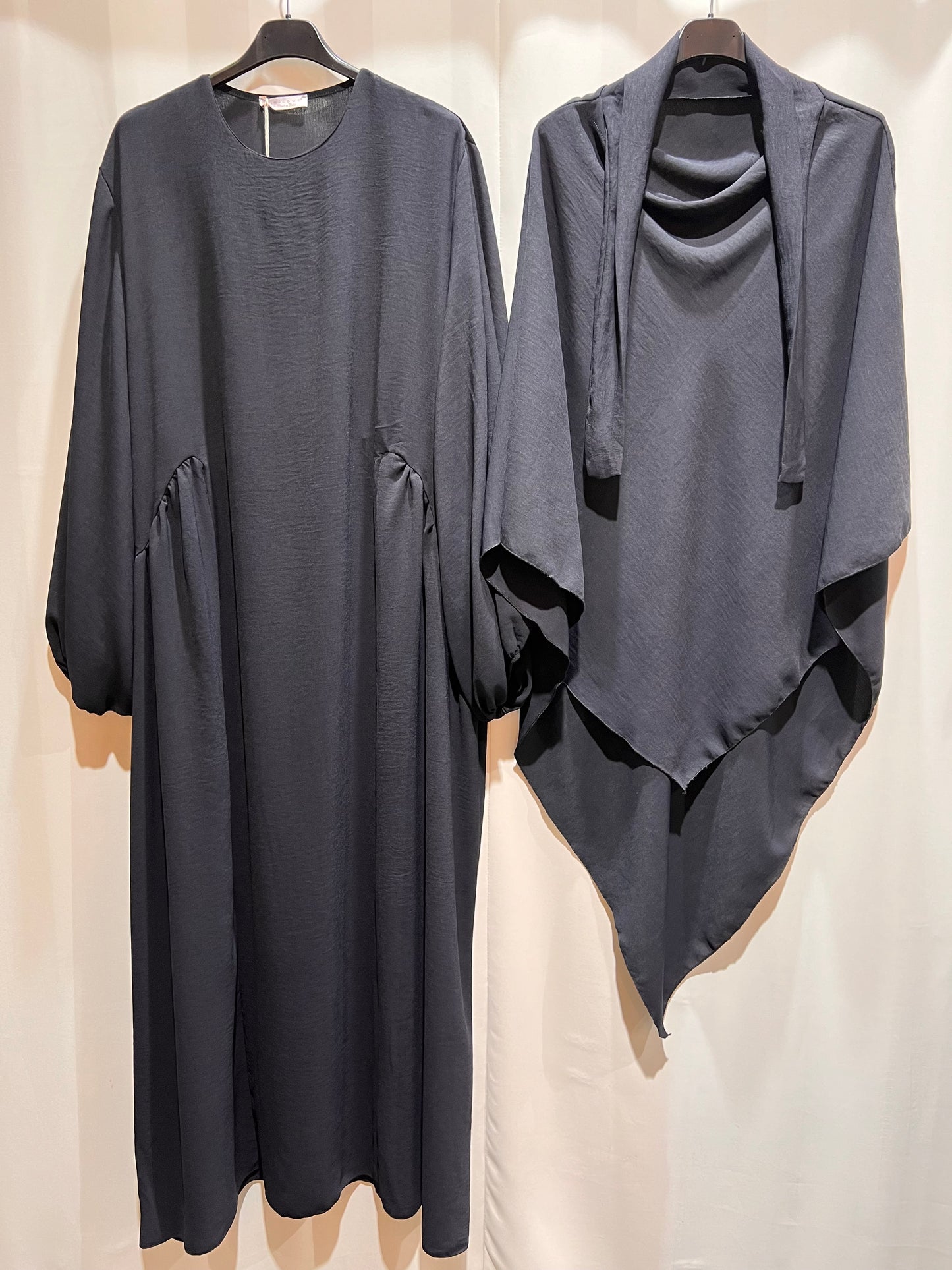 Ikili takım, abaya ve khimar 2'li set