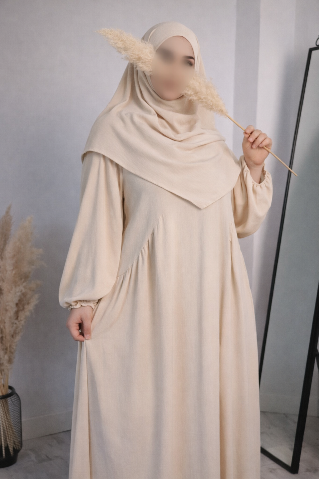 Ikili takım, abaya ve khimar 2'li set
