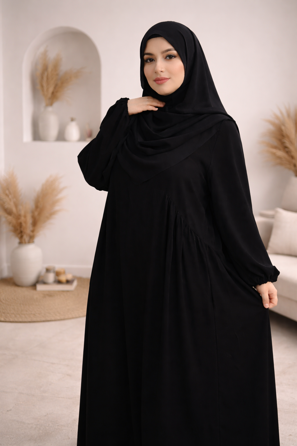 Ikili takım, abaya ve khimar 2'li set