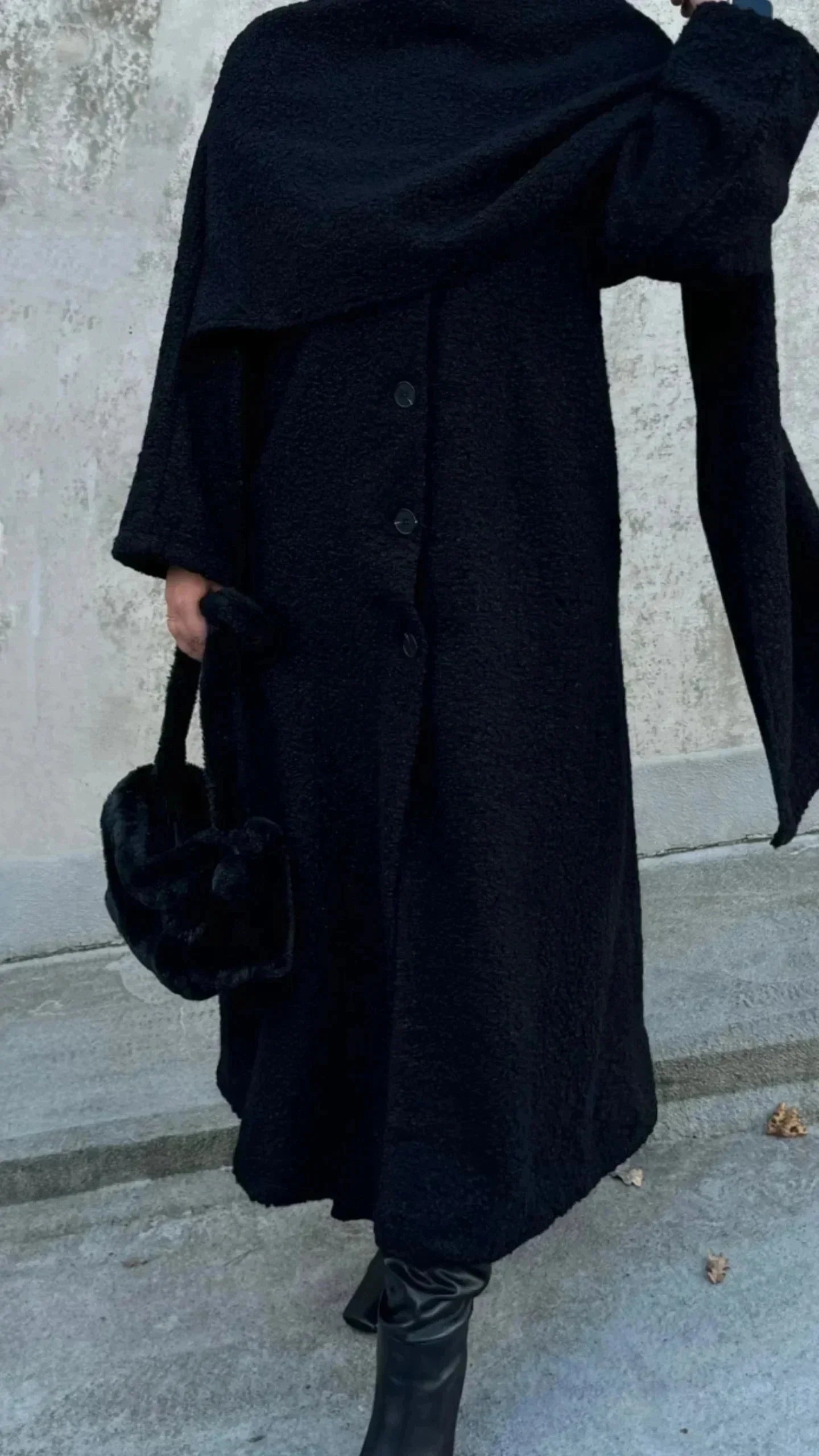Entegre atkılı kaban
