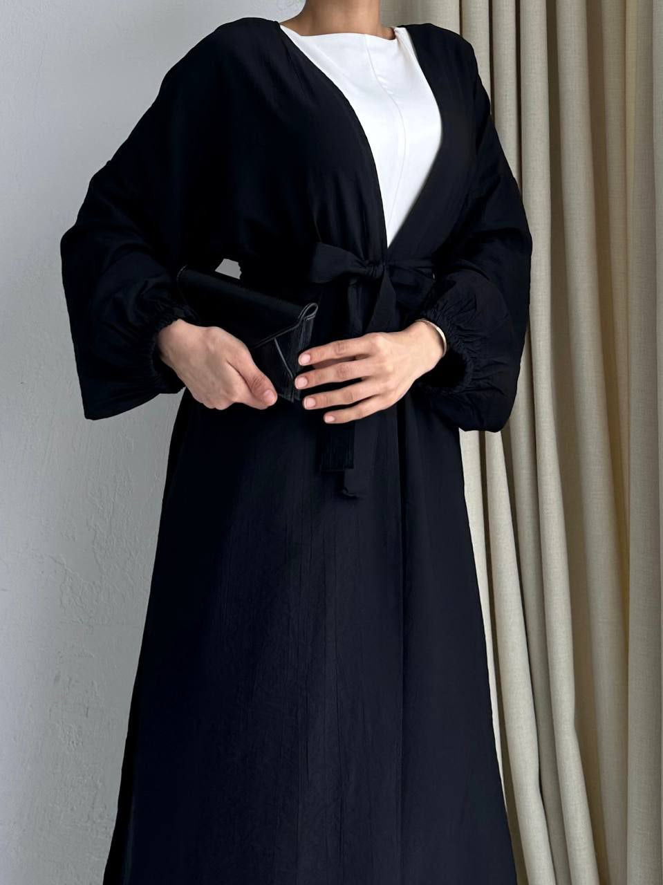 Damen lange Tunika/Hose Set mit Gürtel