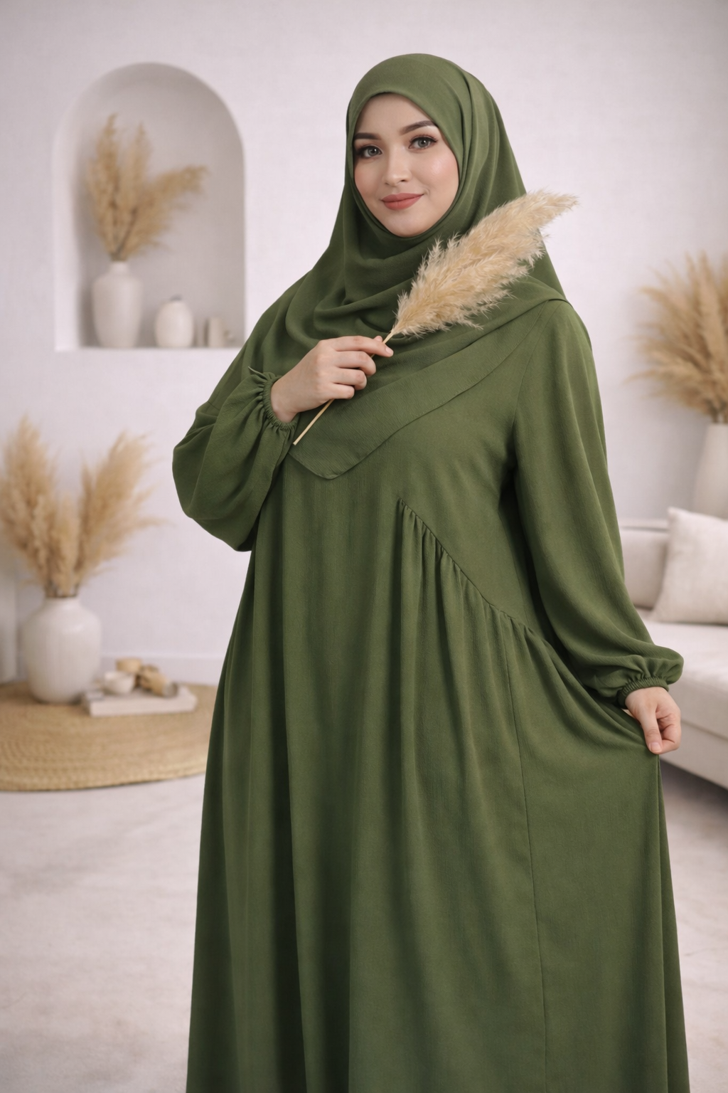 Ikili takım, abaya ve khimar 2'li set