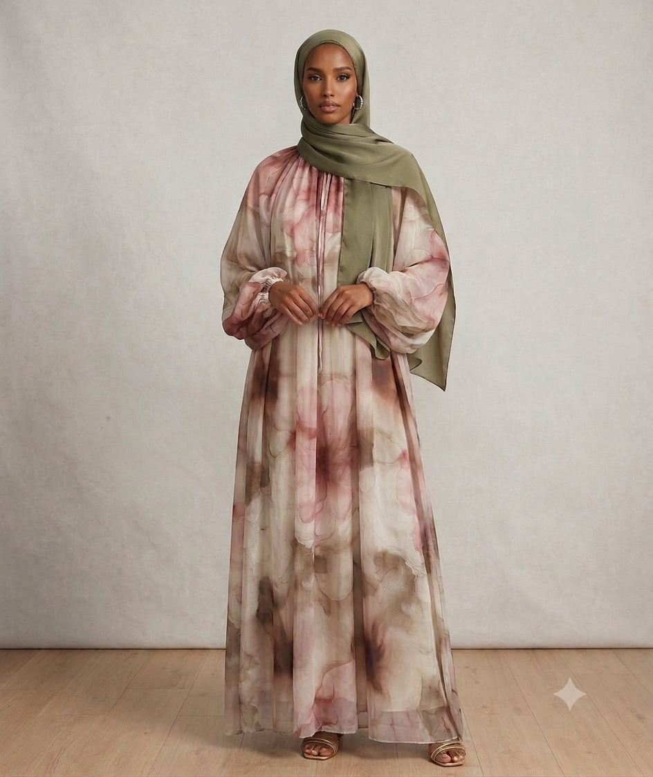 Flora Flow Maxi-Dress