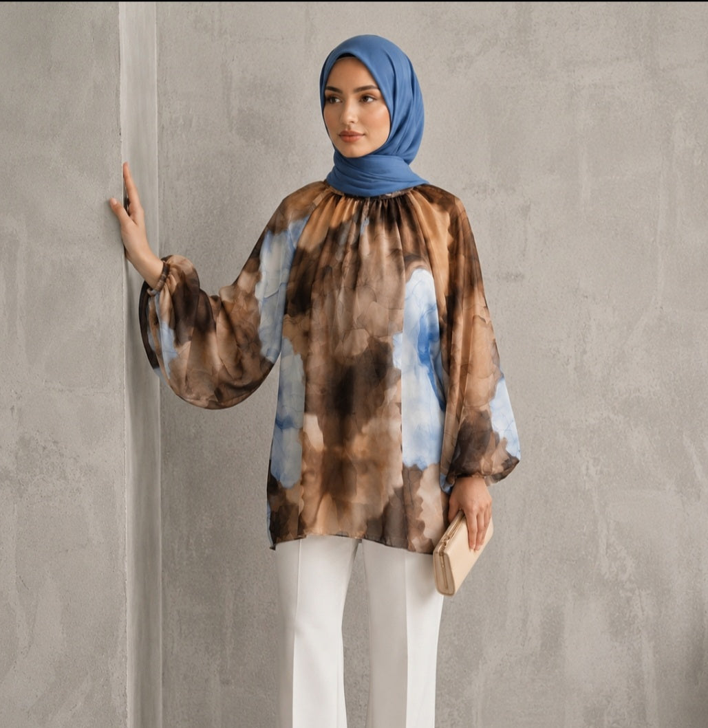 Ametrine Luxe Bluse