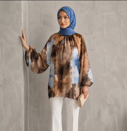Ametrine Luxe Bluse