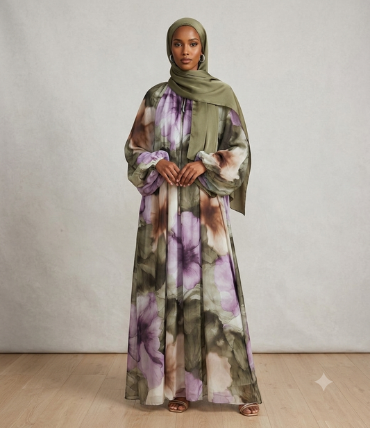 Flora Flow Maxi-Dress