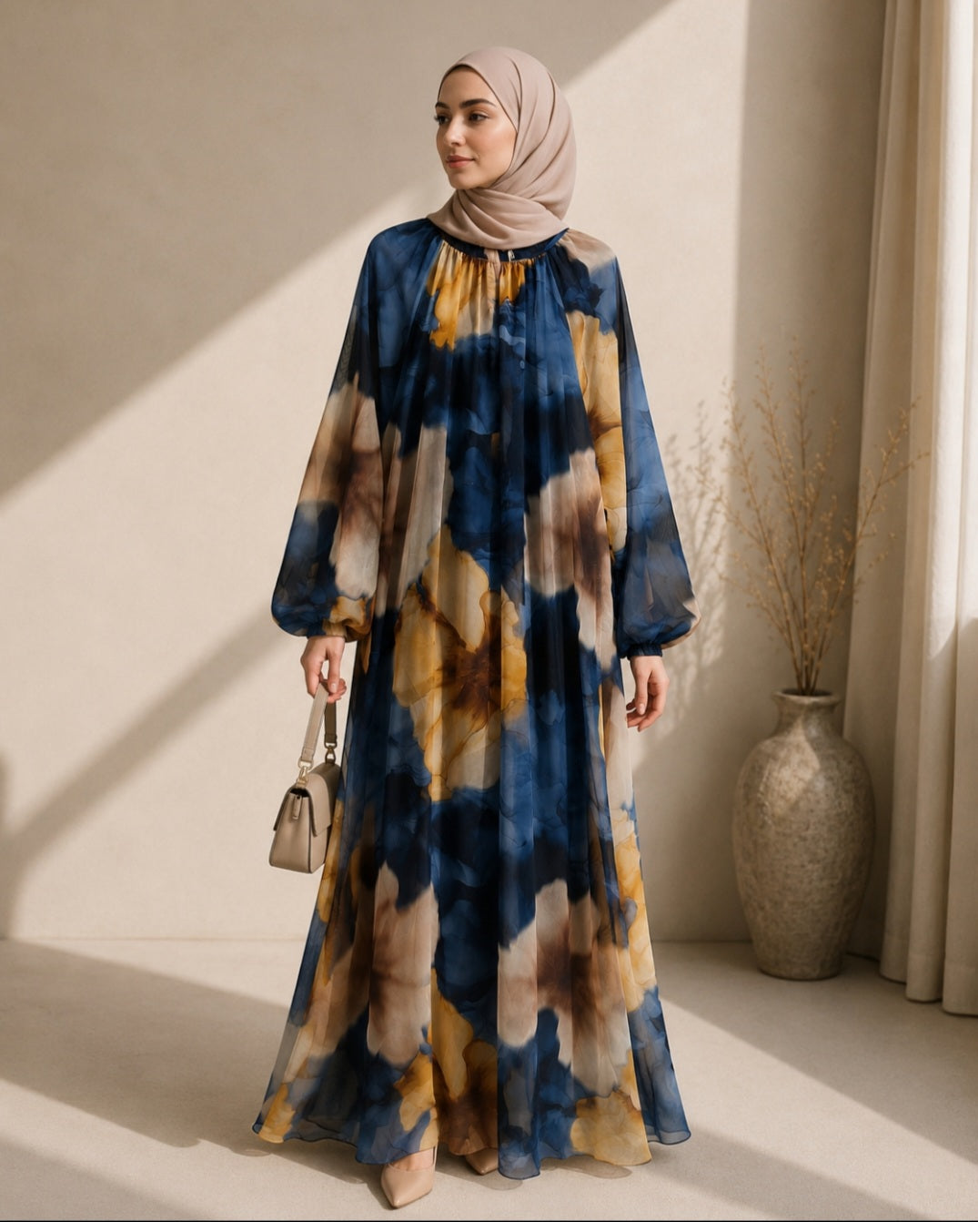 Flora Flow Maxi-Dress
