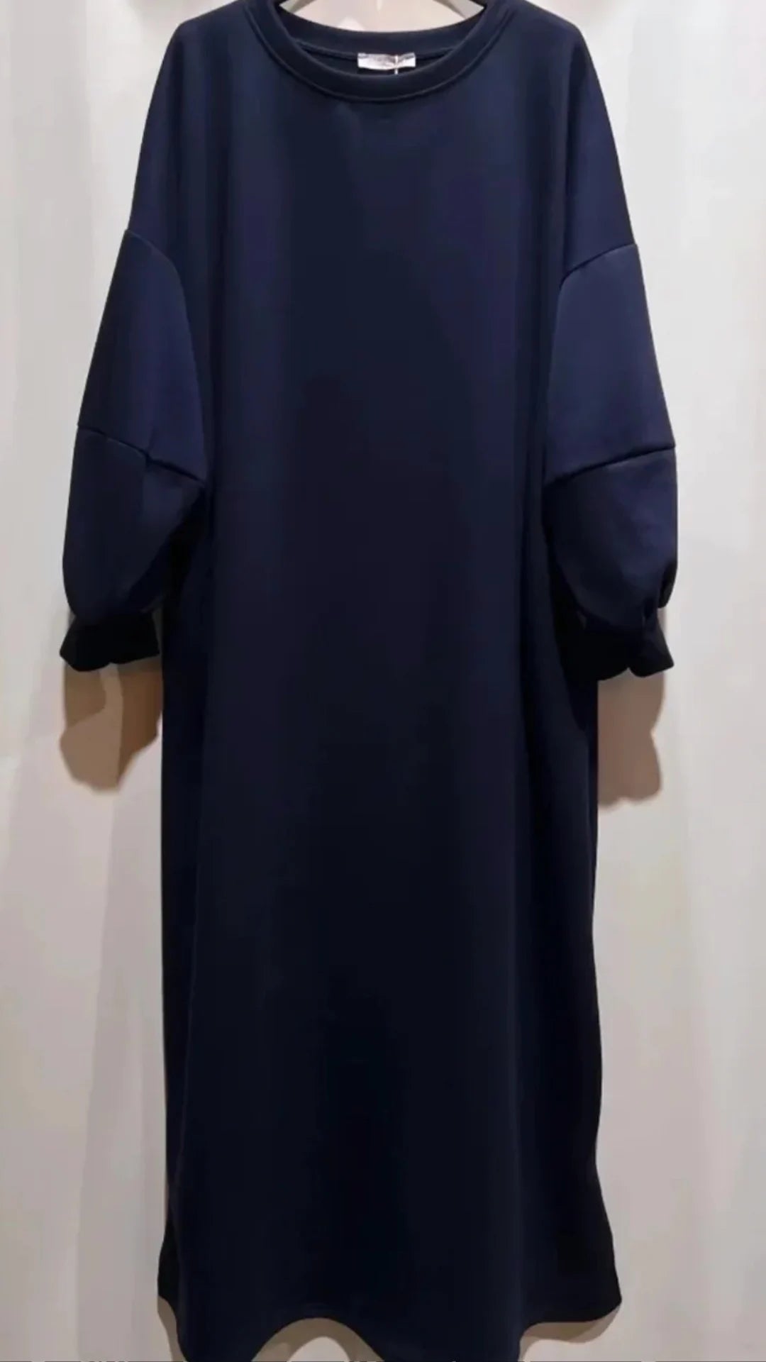 Damen Oversize Sweatshirt Kleid