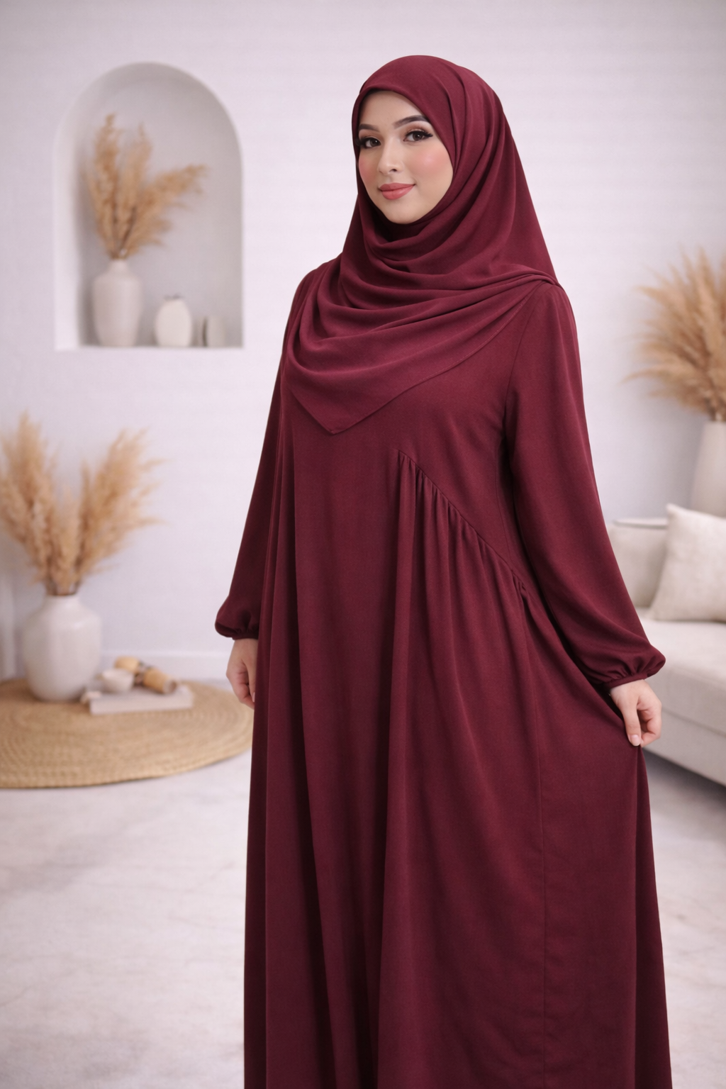 Ikili takım, abaya ve khimar 2'li set