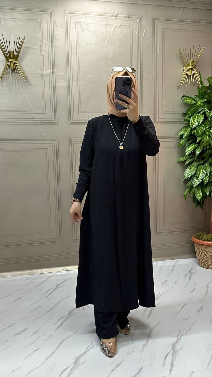Damen Zweiteiler,Tunika/Hose Set