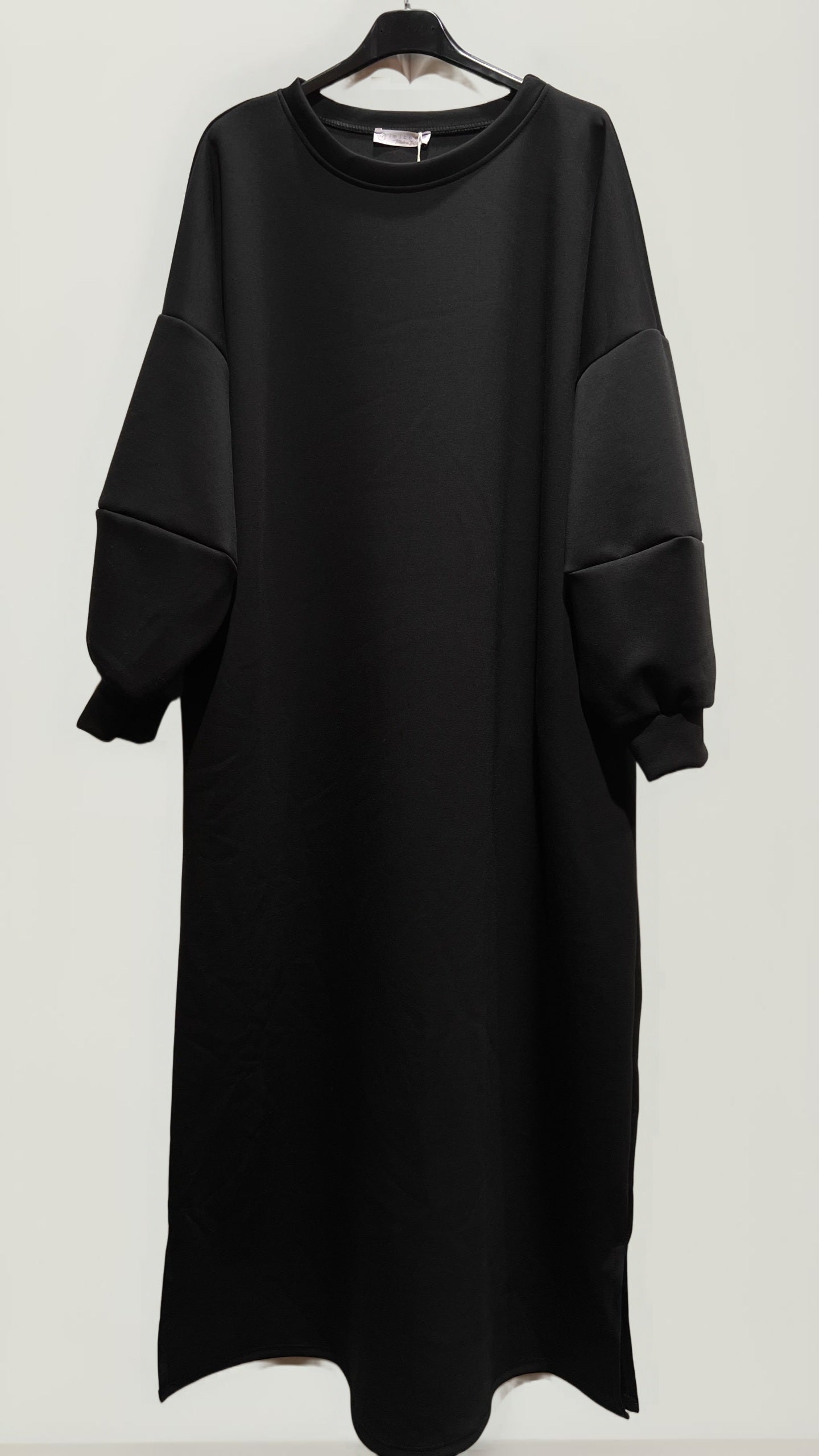 Damen Oversize Sweatshirt Kleid