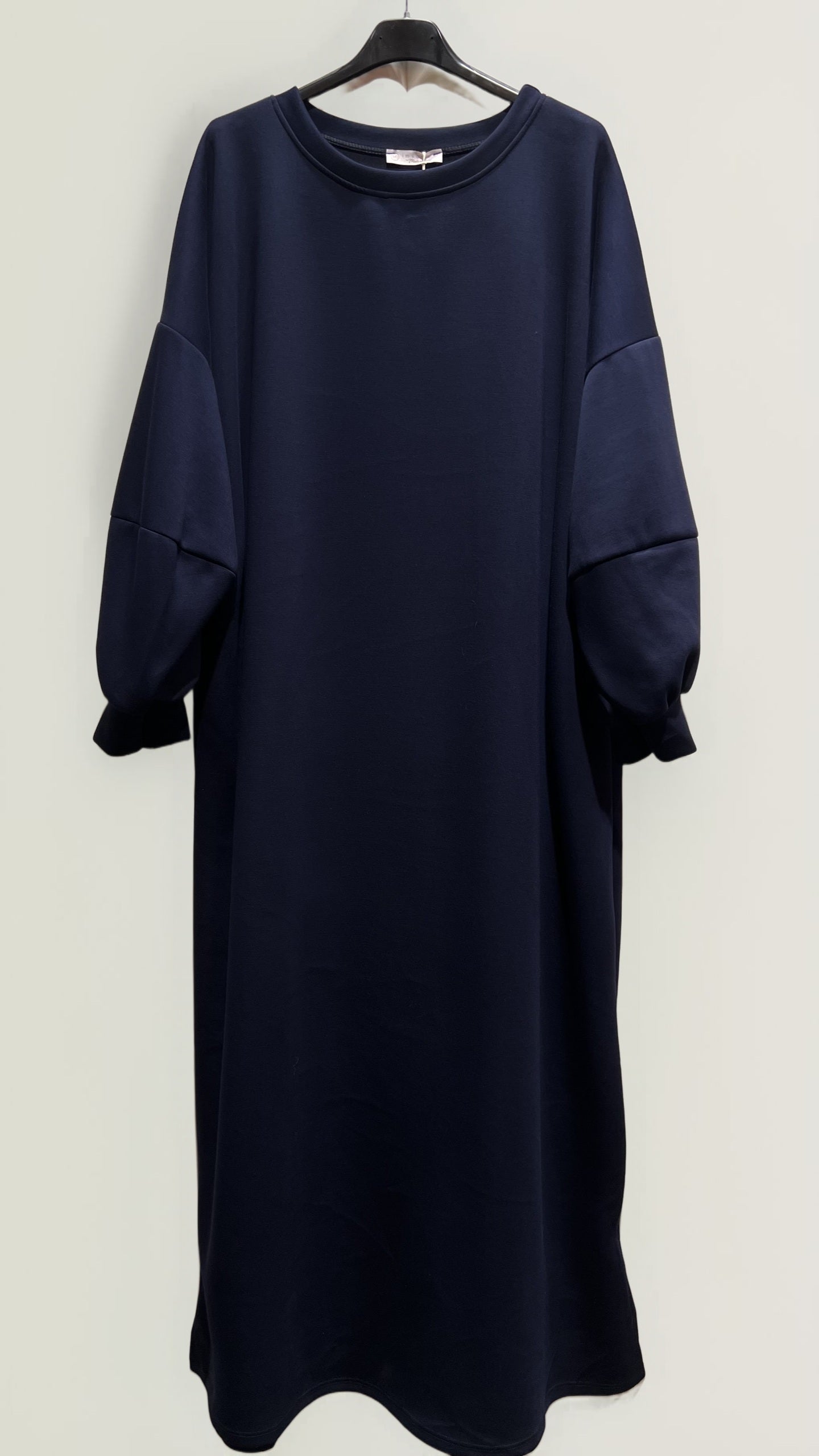 Damen Oversize Sweatshirt Kleid