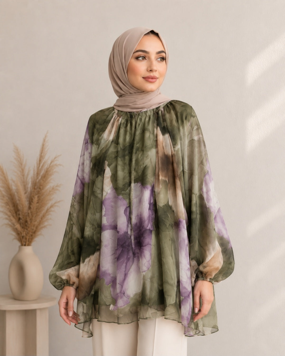 Ametrine Luxe Bluse
